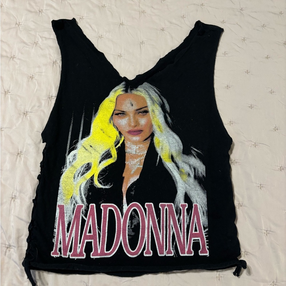 Madonna the celebration tour 2024 Black Graphic concert Tank Top